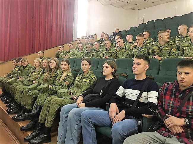 Праздничный концерт посвящённый 32-й годовщине образования Сморгонской пограничной группы