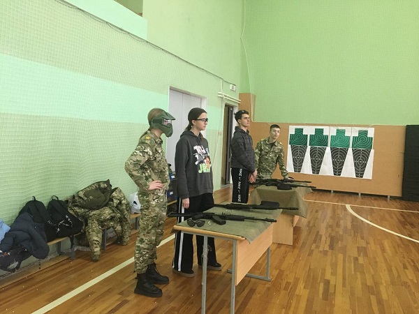 Воспитанники военно-патриотического клуба «ЕДИНСТВО»