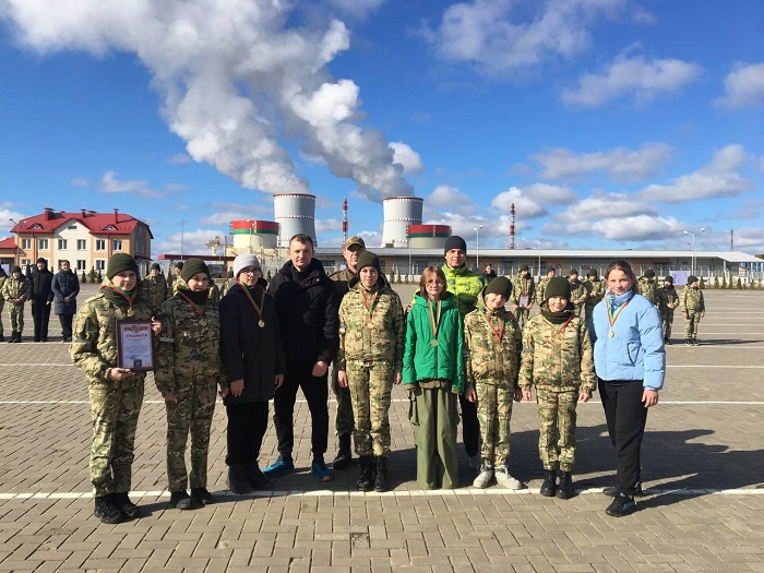 Воспитанники военно-патриотического клуба «Единство»