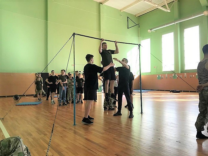 Воспитанники военно-патриотического клуба «Единство»