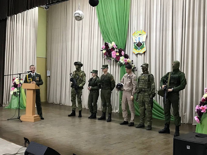 Профориентационная встреча с представителями Учреждения образования «Военная академия Республики Беларусь»