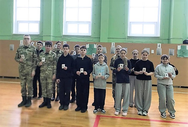 Воспитанники военно-патриотического клуба «ЕДИНСТВО»