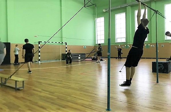 Воспитанники военно-патриотического клуба «Единство»