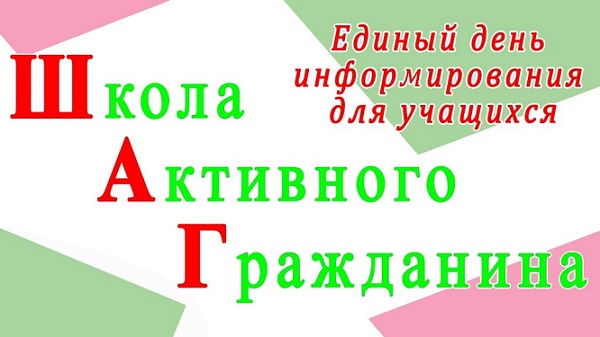 ШАГ по теме «Быть достойным гражданином Республики Беларусь – значит разделять и поддерживать духовные ценности белорусского общества»