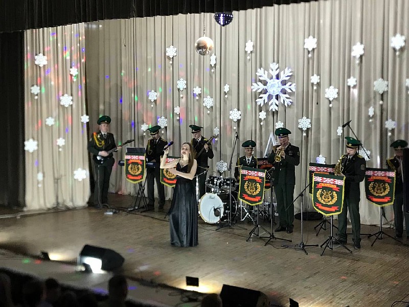 Профориентационная встреча с представителями Сморгонской пограничной группы