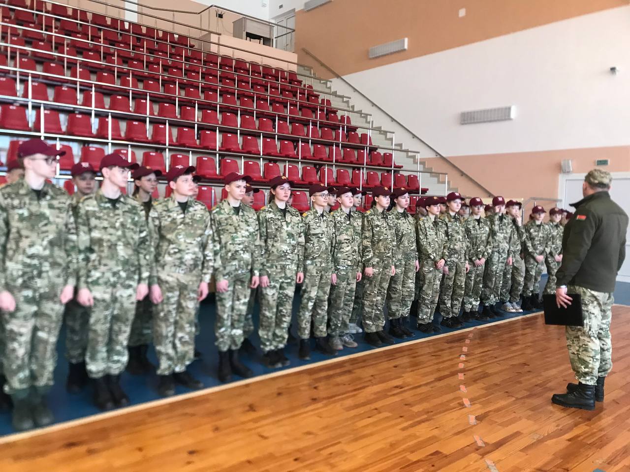 Воспитанники военно-патриотического клуба «Единство»