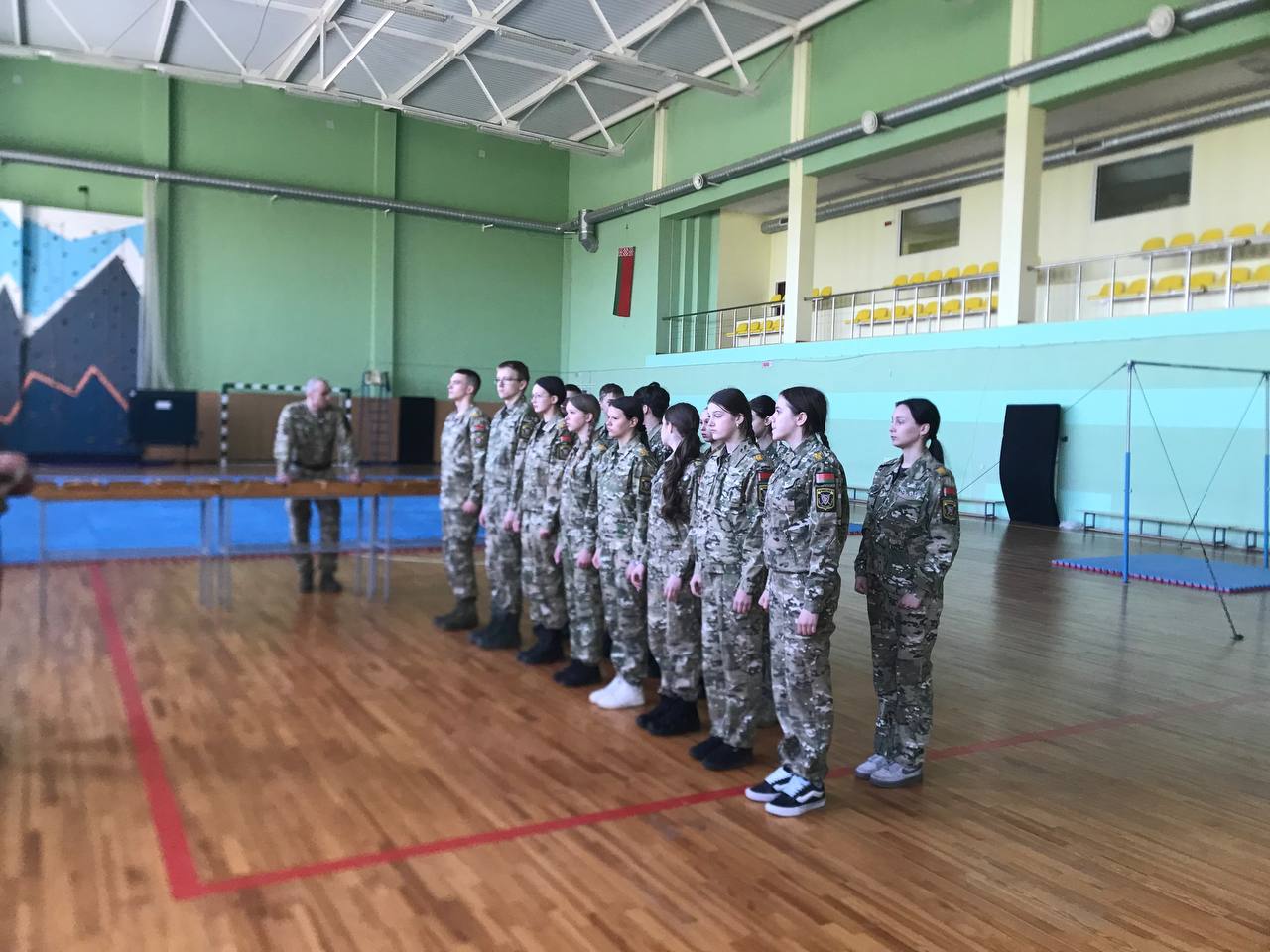 Воспитанники военно-патриотического клуба «Единство»