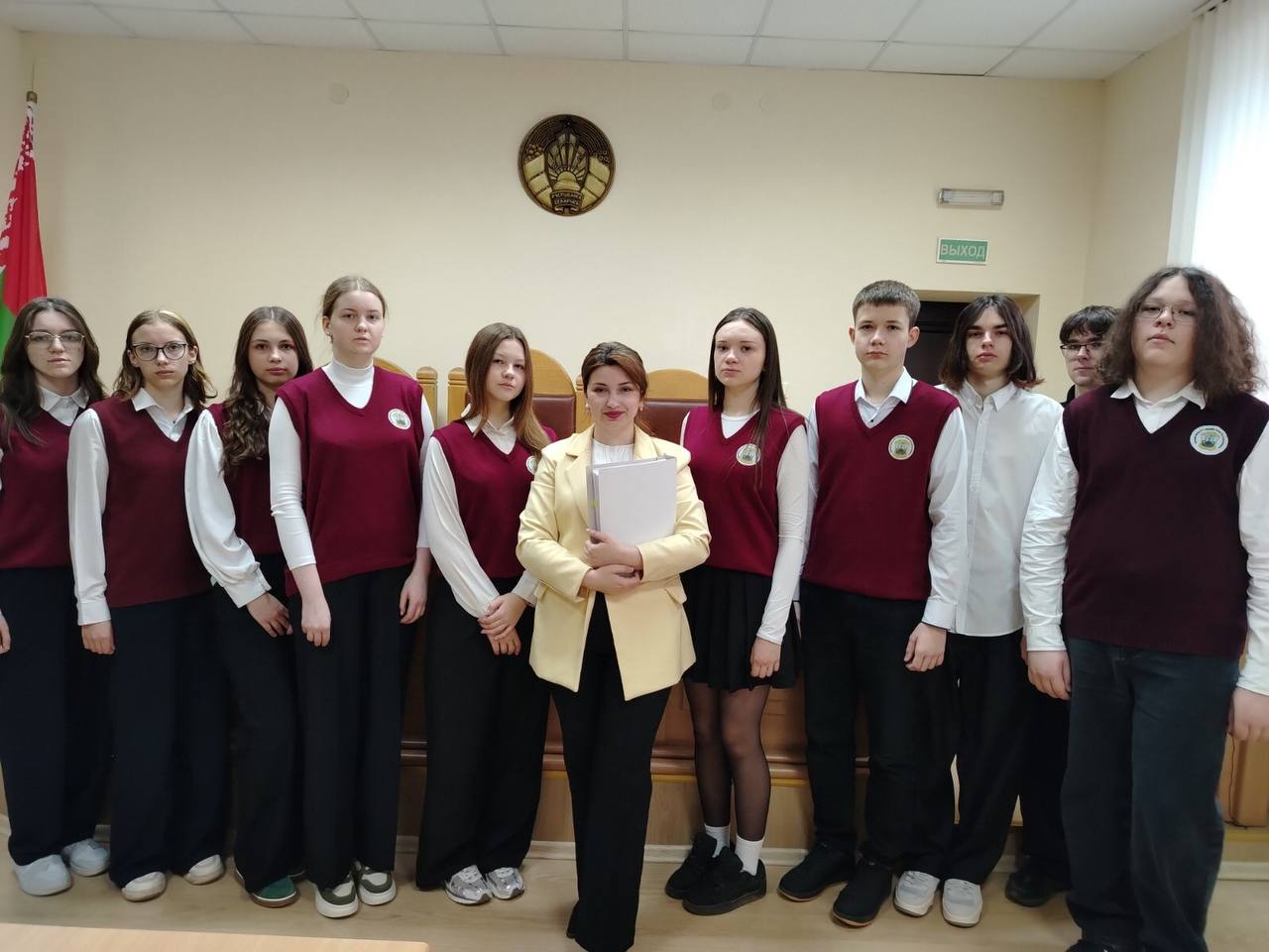 Экскурсия в суд Ошмянского района